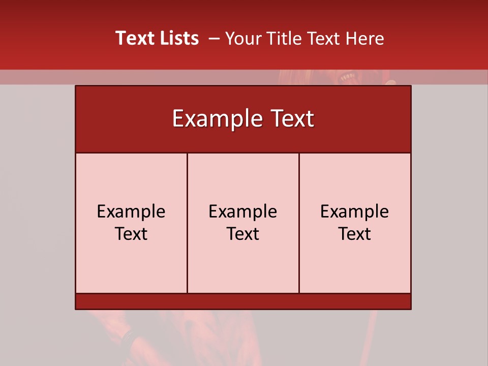 Beautiful Devil PowerPoint Template