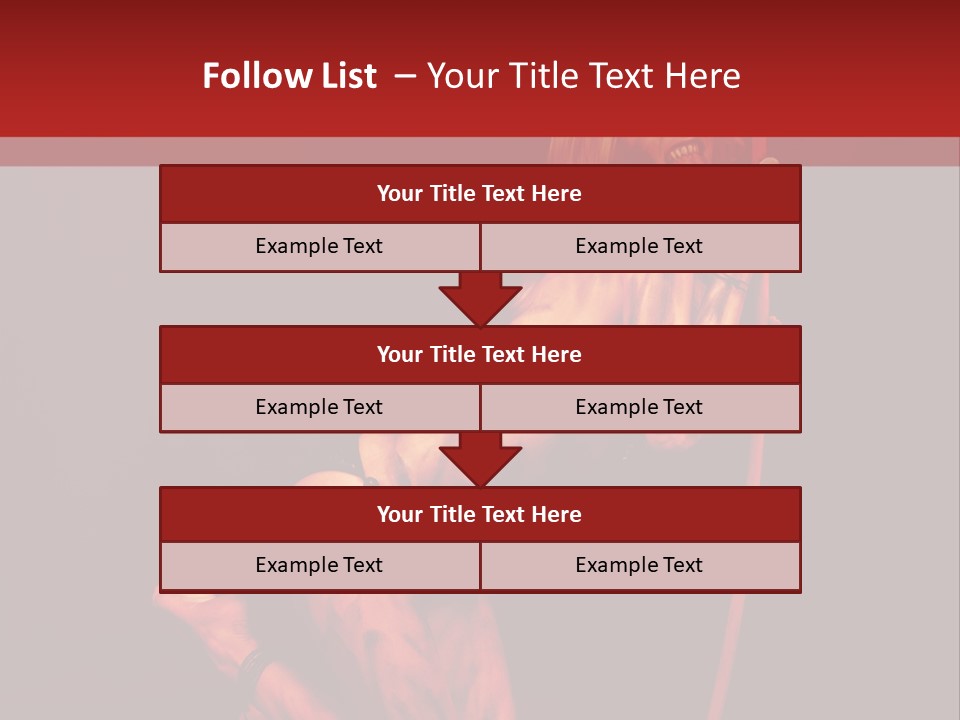 Beautiful Devil PowerPoint Template