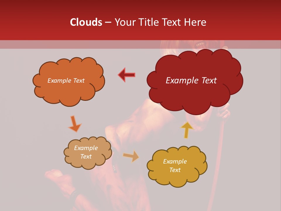 Beautiful Devil PowerPoint Template