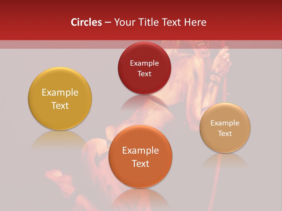 Beautiful Devil PowerPoint Template
