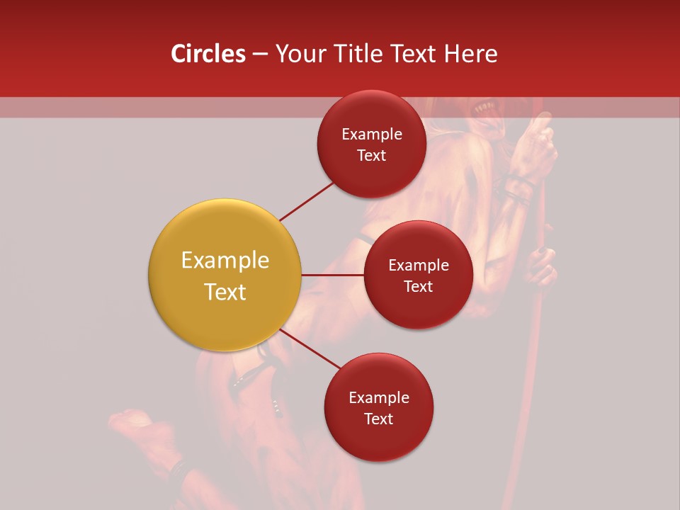 Beautiful Devil PowerPoint Template