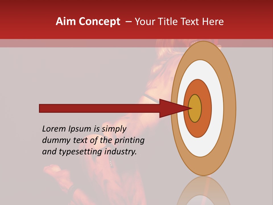 Beautiful Devil PowerPoint Template