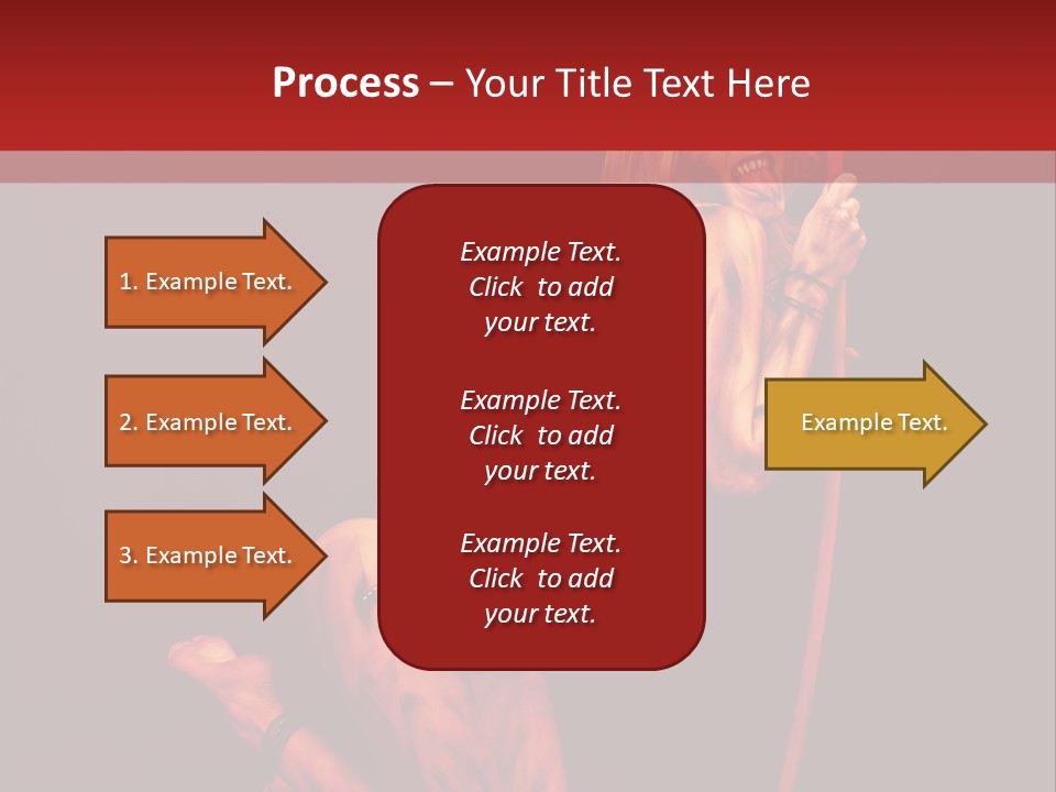 Beautiful Devil PowerPoint Template