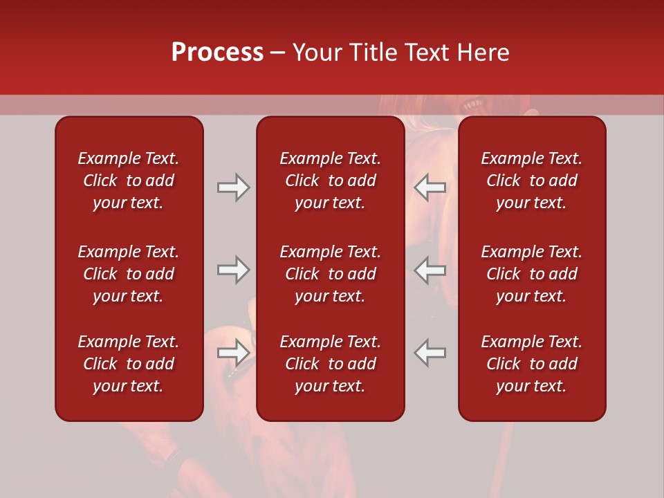 Beautiful Devil PowerPoint Template