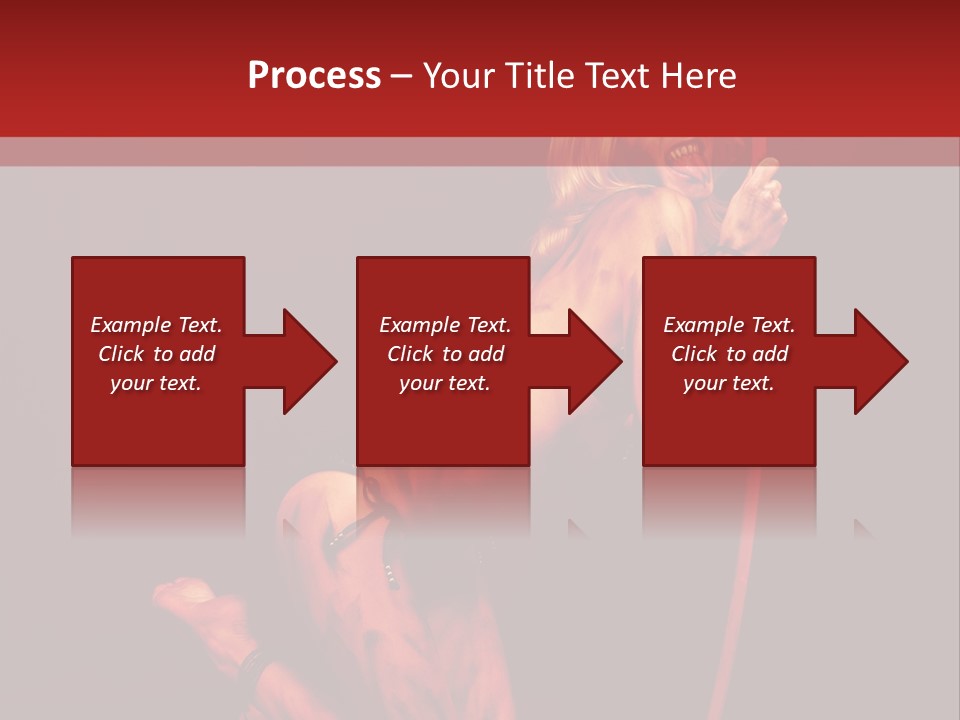Beautiful Devil PowerPoint Template
