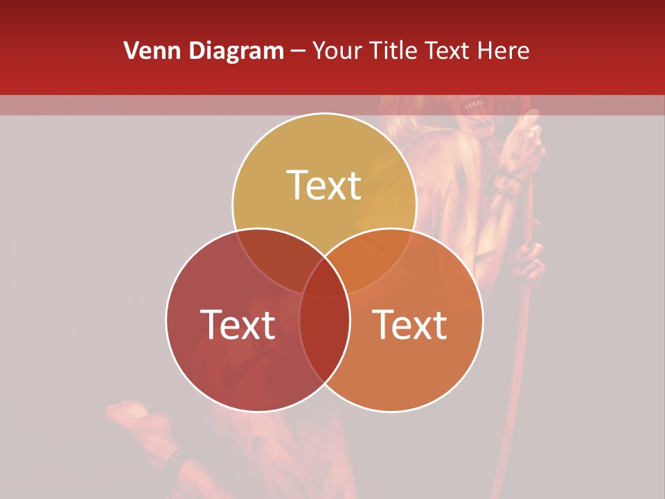 Beautiful Devil PowerPoint Template