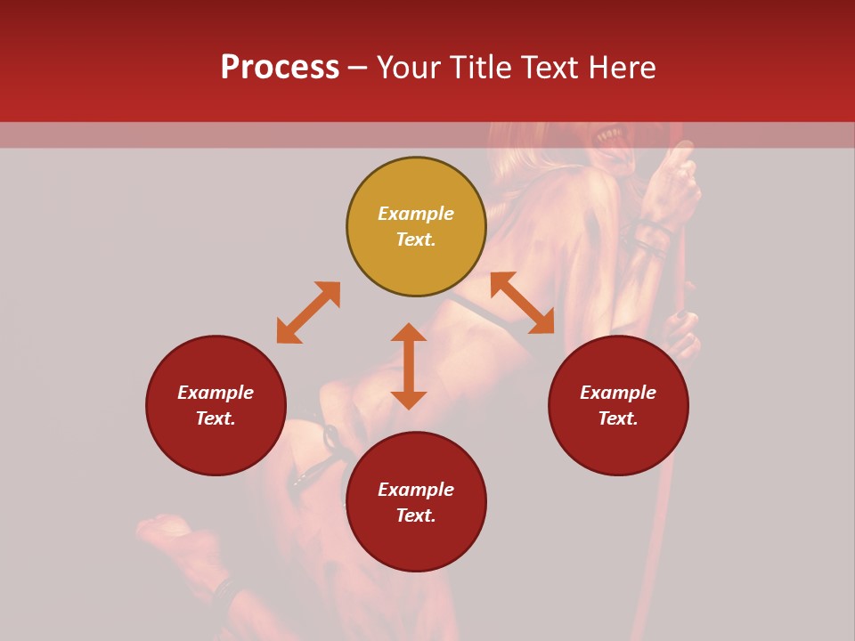 Beautiful Devil PowerPoint Template