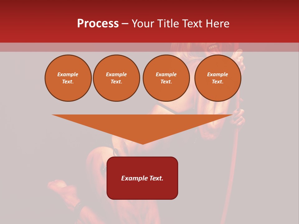 Beautiful Devil PowerPoint Template