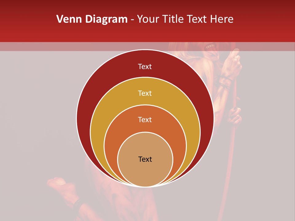 Beautiful Devil PowerPoint Template