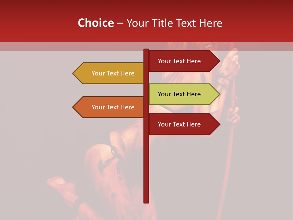 Beautiful Devil PowerPoint Template