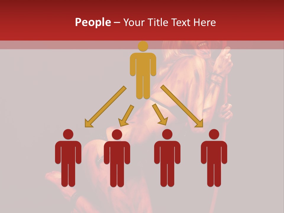 Beautiful Devil PowerPoint Template