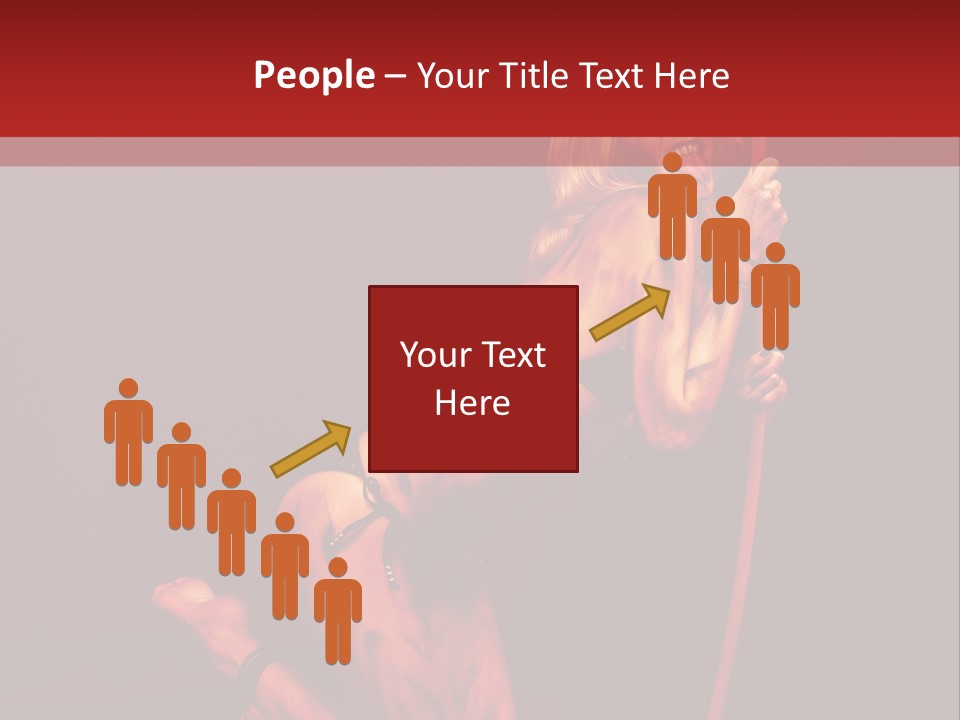 Beautiful Devil PowerPoint Template