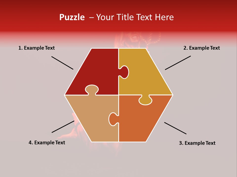Beautiful Devil PowerPoint Template