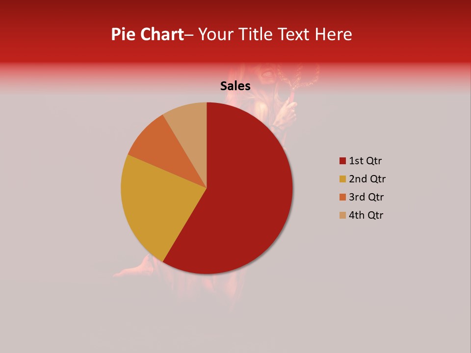 Beautiful Devil PowerPoint Template