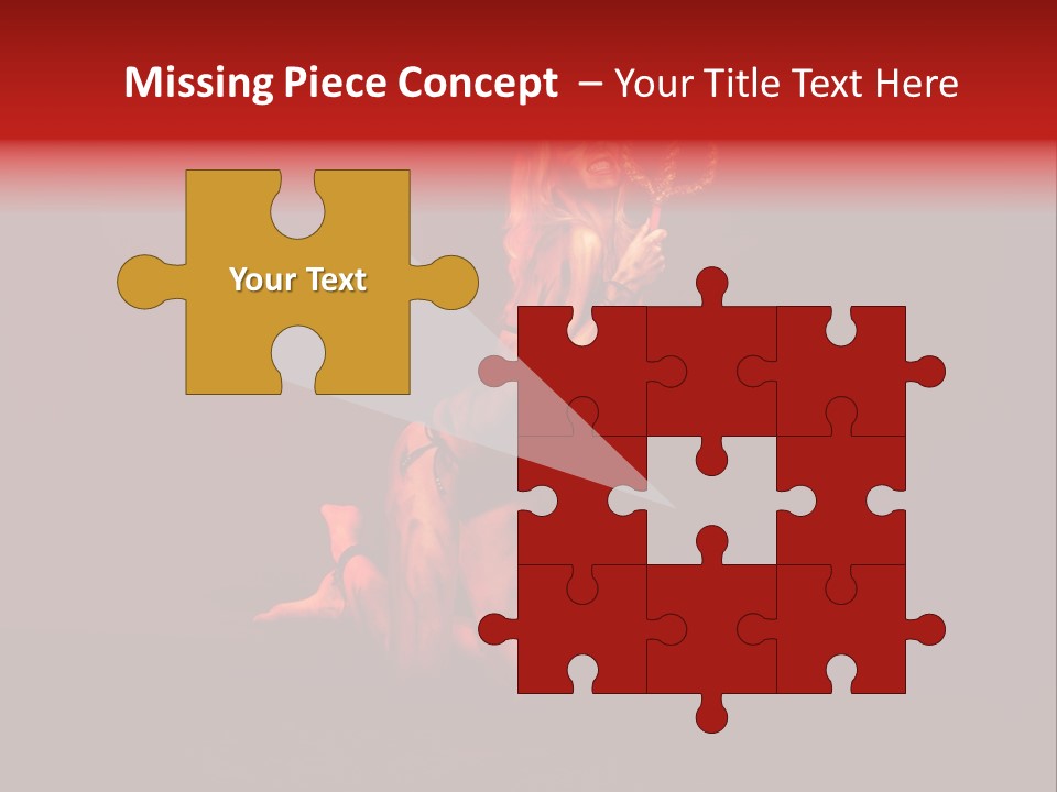 Beautiful Devil PowerPoint Template