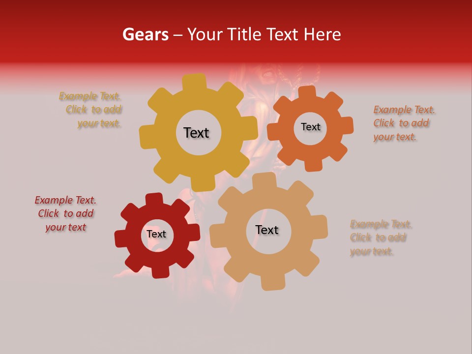Beautiful Devil PowerPoint Template