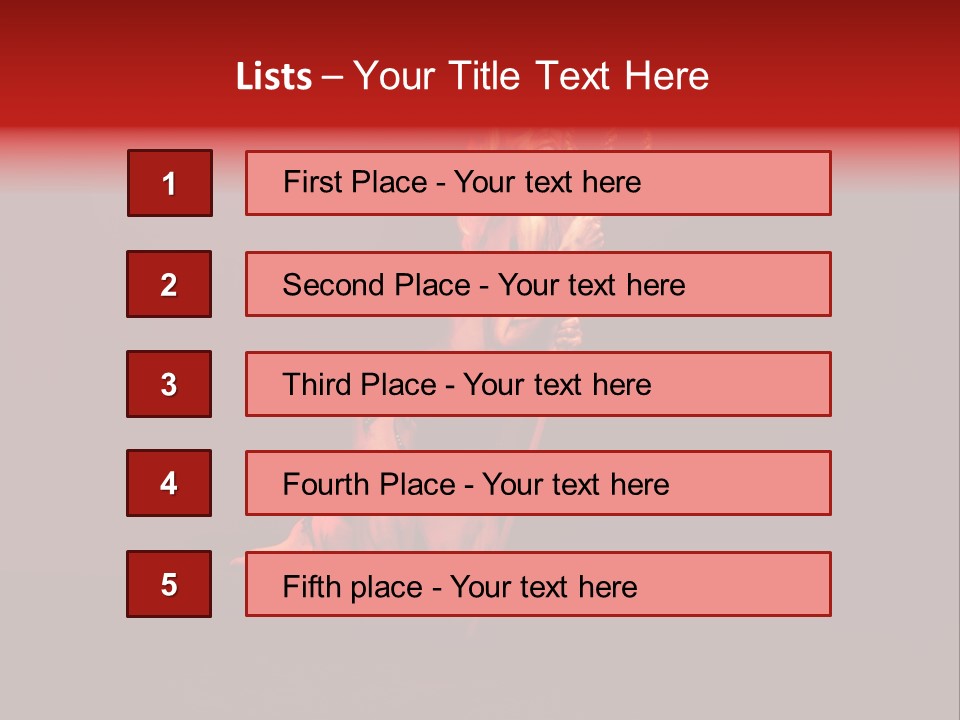 Beautiful Devil PowerPoint Template