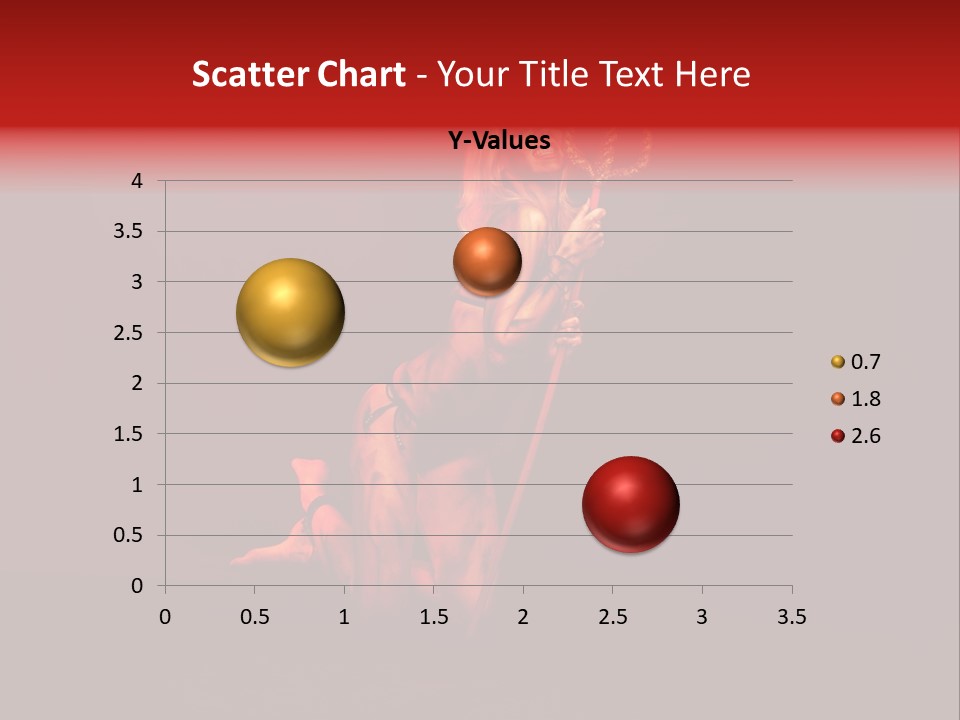 Beautiful Devil PowerPoint Template