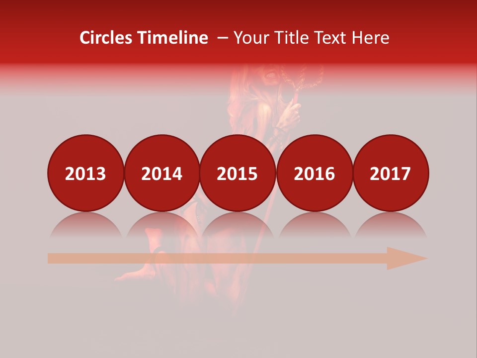 Beautiful Devil PowerPoint Template