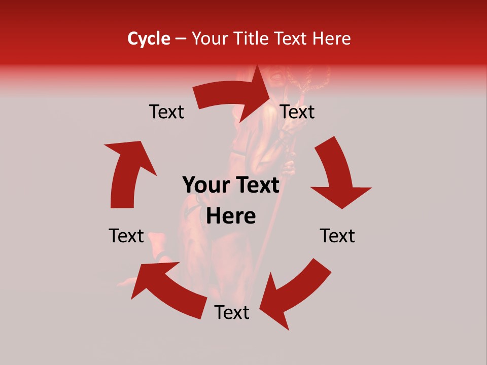 Beautiful Devil PowerPoint Template