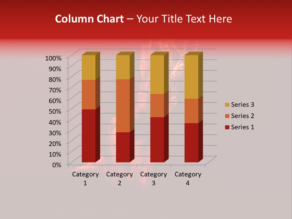 Beautiful Devil PowerPoint Template