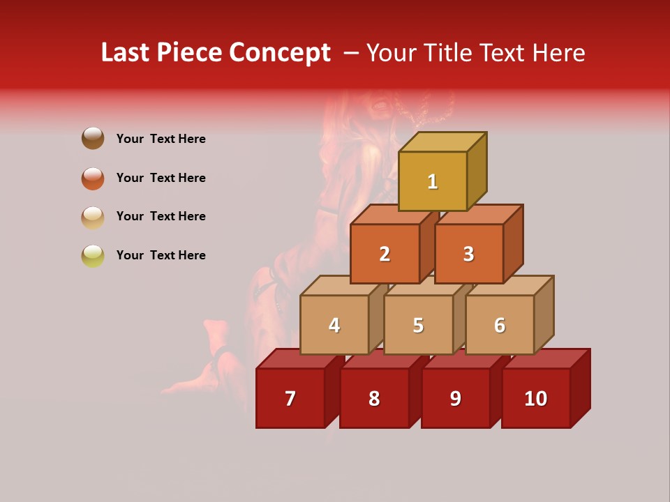Beautiful Devil PowerPoint Template