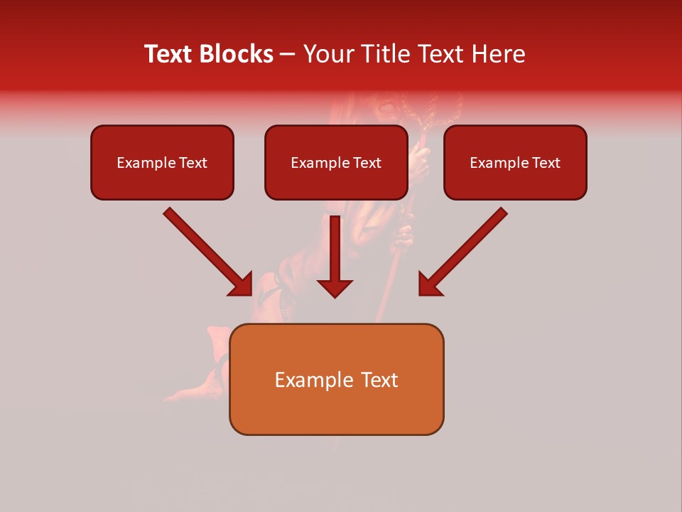 Beautiful Devil PowerPoint Template