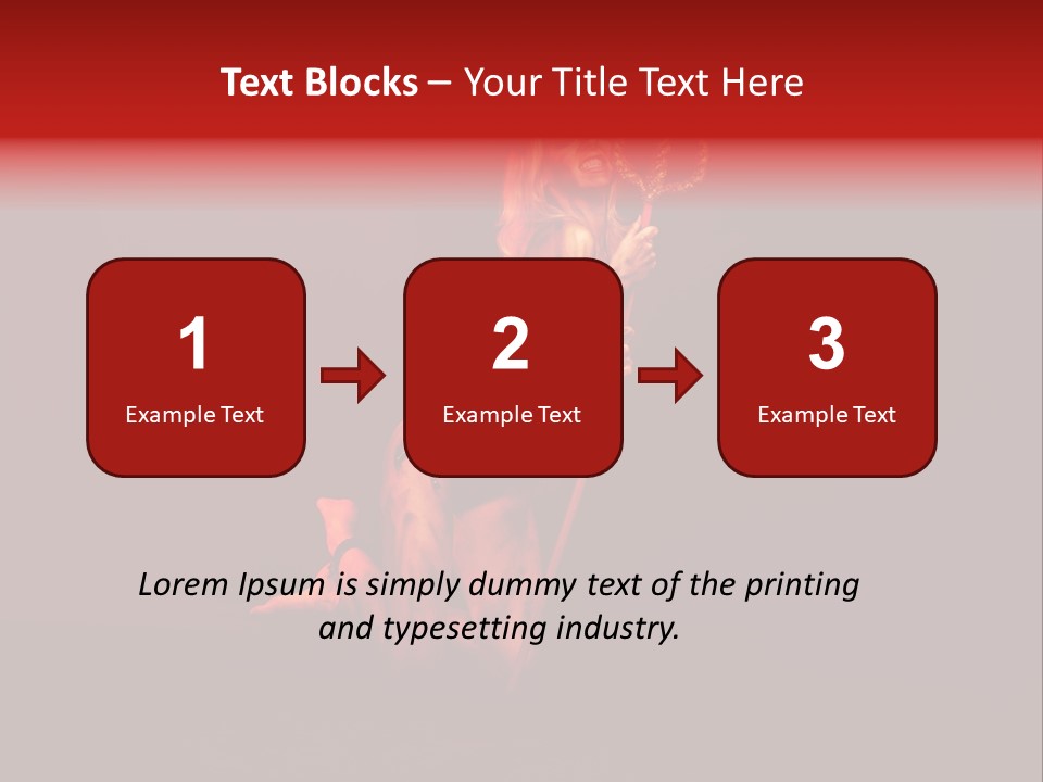 Beautiful Devil PowerPoint Template