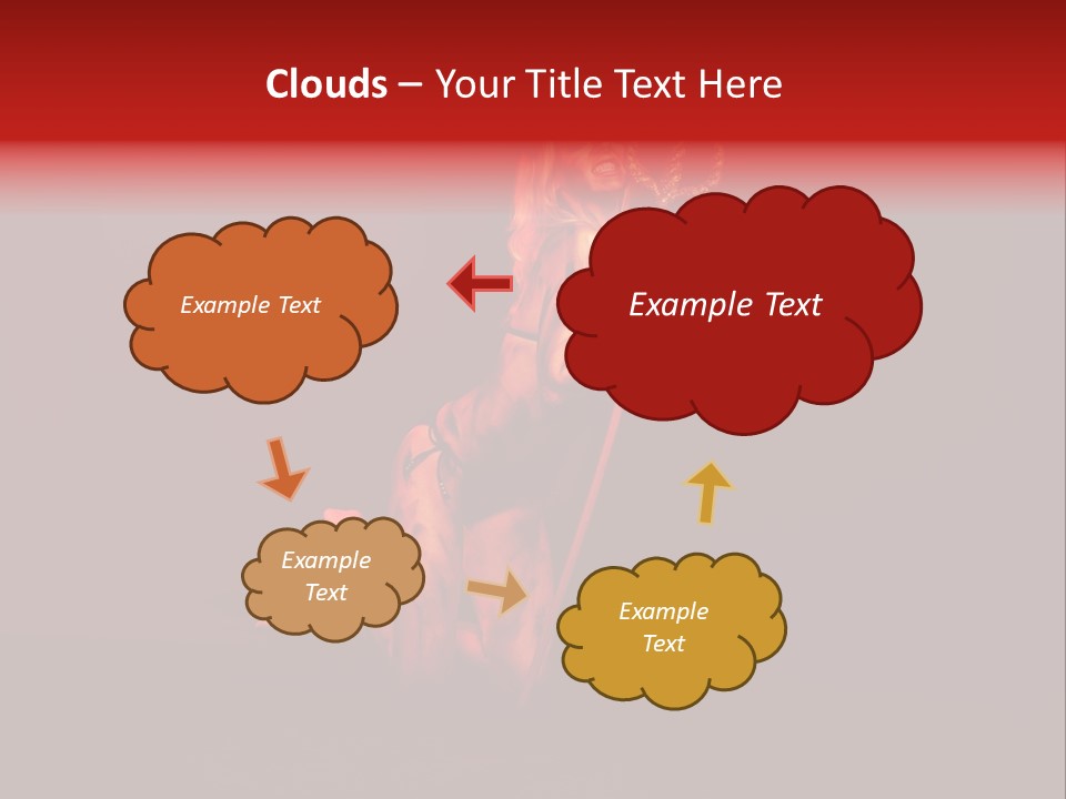 Beautiful Devil PowerPoint Template