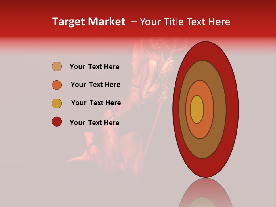 Beautiful Devil PowerPoint Template
