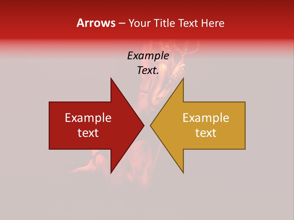 Beautiful Devil PowerPoint Template