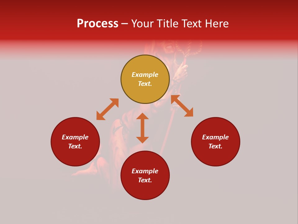 Beautiful Devil PowerPoint Template