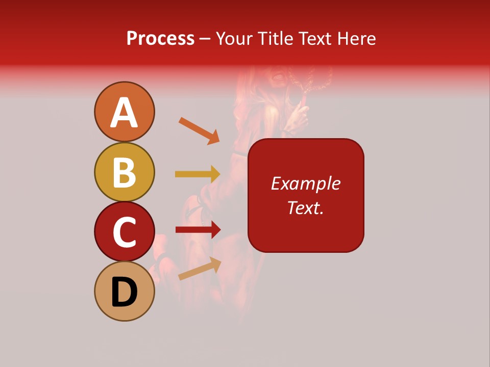 Beautiful Devil PowerPoint Template