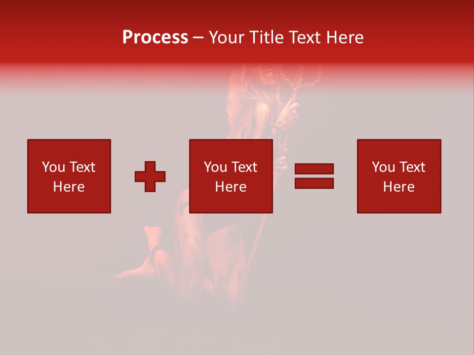 Beautiful Devil PowerPoint Template