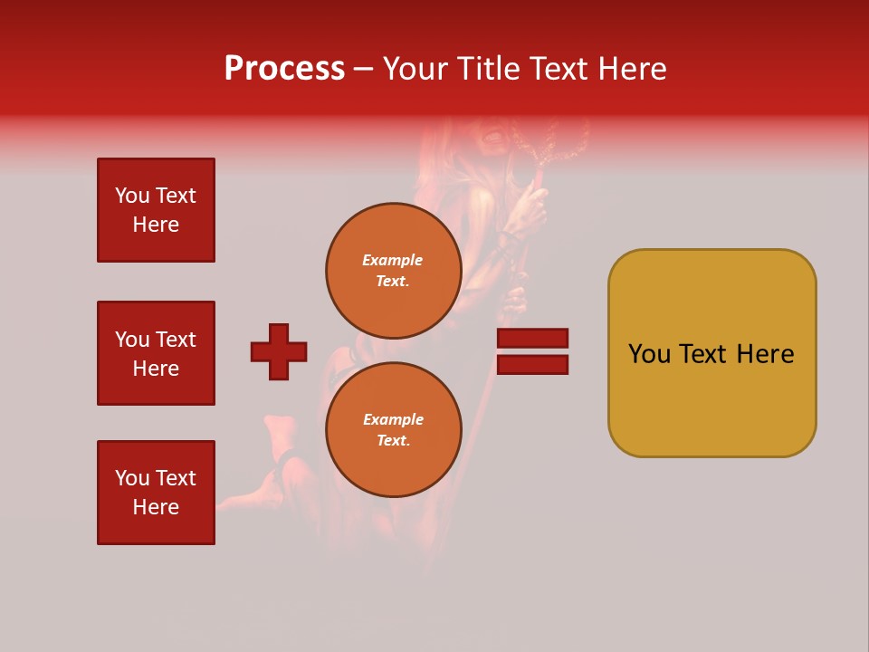 Beautiful Devil PowerPoint Template