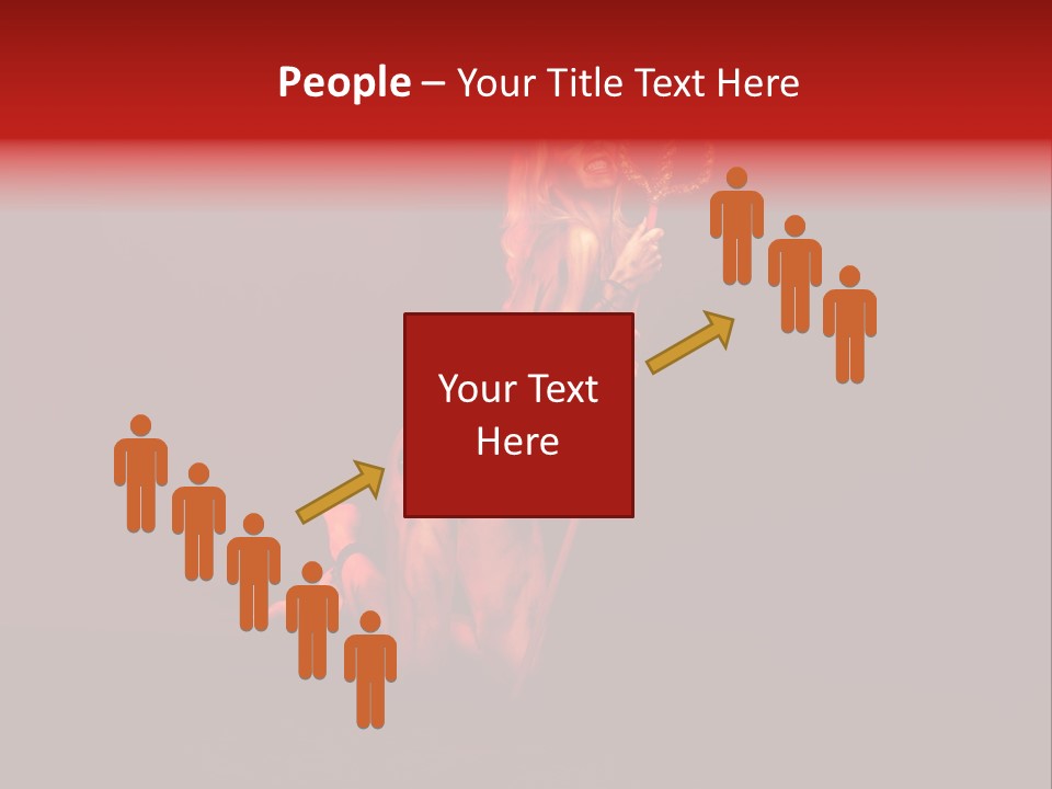 Beautiful Devil PowerPoint Template