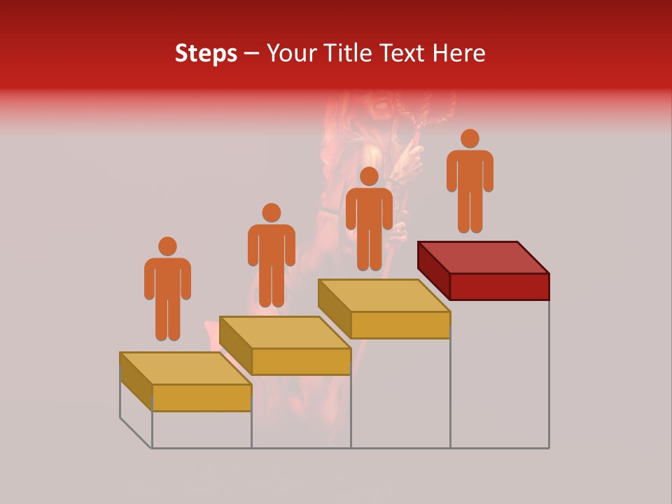 Beautiful Devil PowerPoint Template