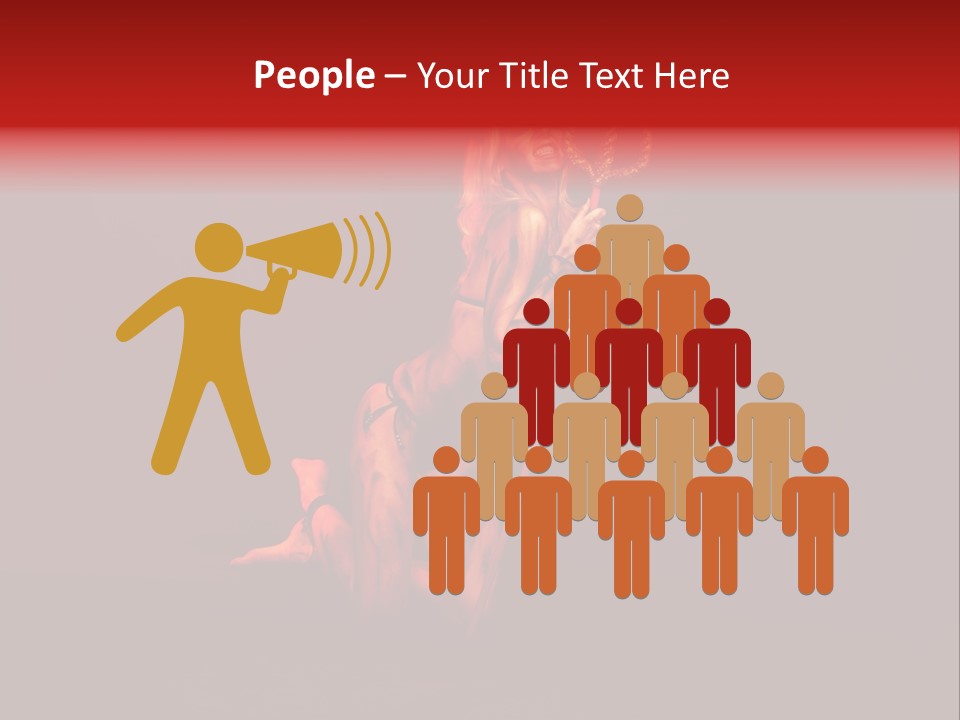 Beautiful Devil PowerPoint Template
