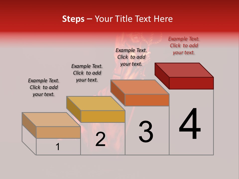 Beautiful Devil PowerPoint Template
