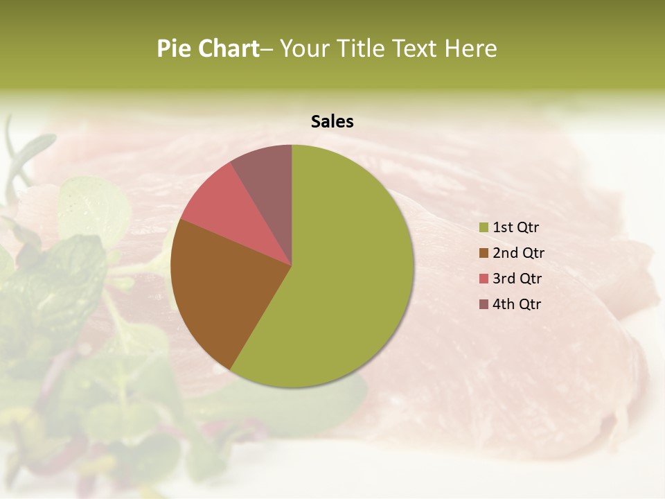 Turkey Steaks PowerPoint Template