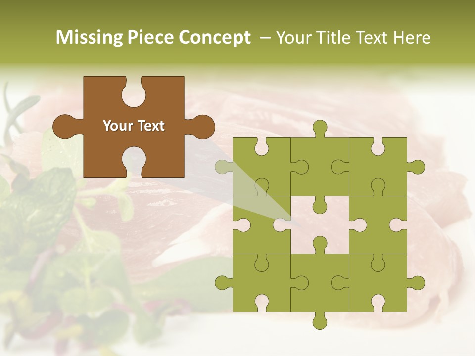 Turkey Steaks PowerPoint Template