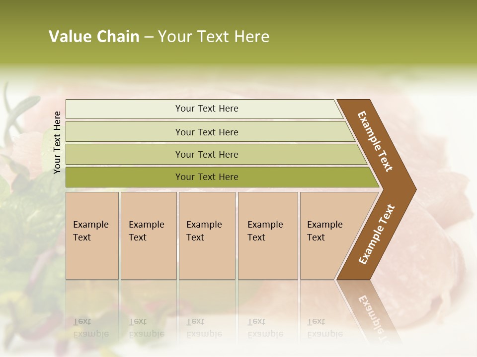 Turkey Steaks PowerPoint Template
