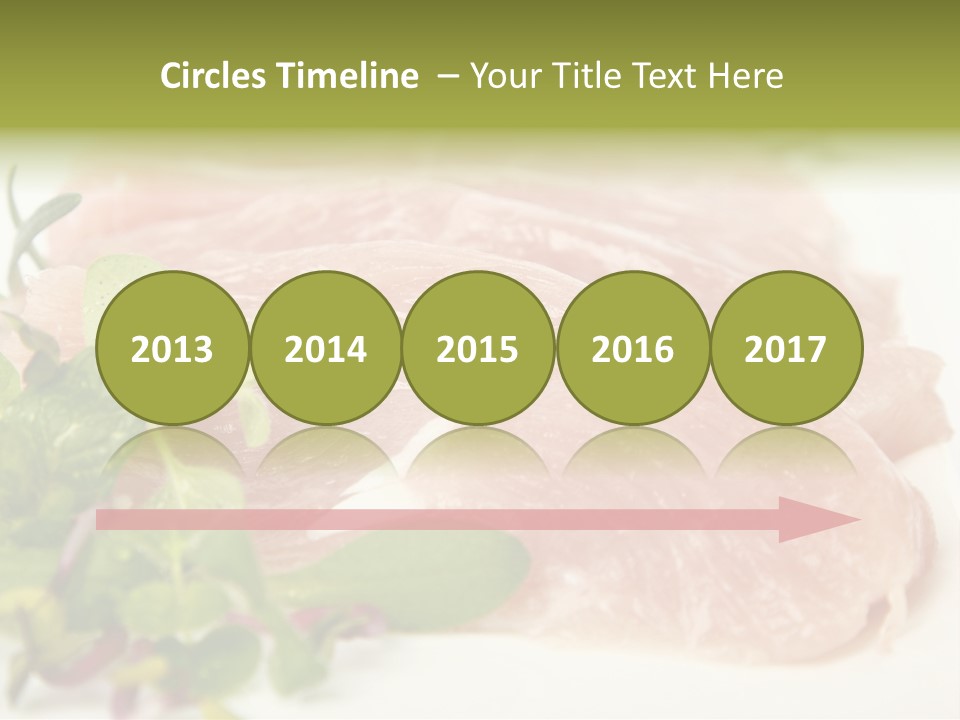 Turkey Steaks PowerPoint Template