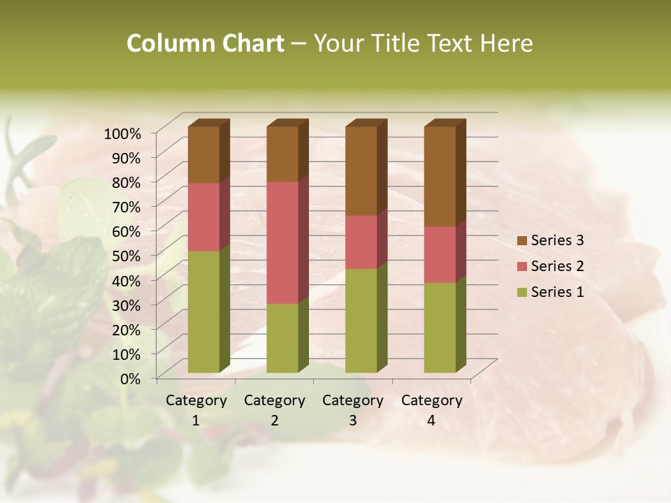 Turkey Steaks PowerPoint Template