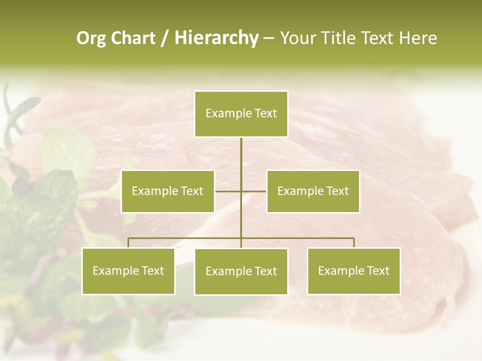 Turkey Steaks PowerPoint Template