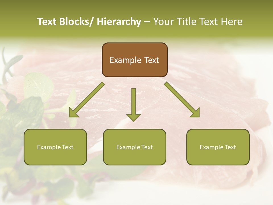 Turkey Steaks PowerPoint Template