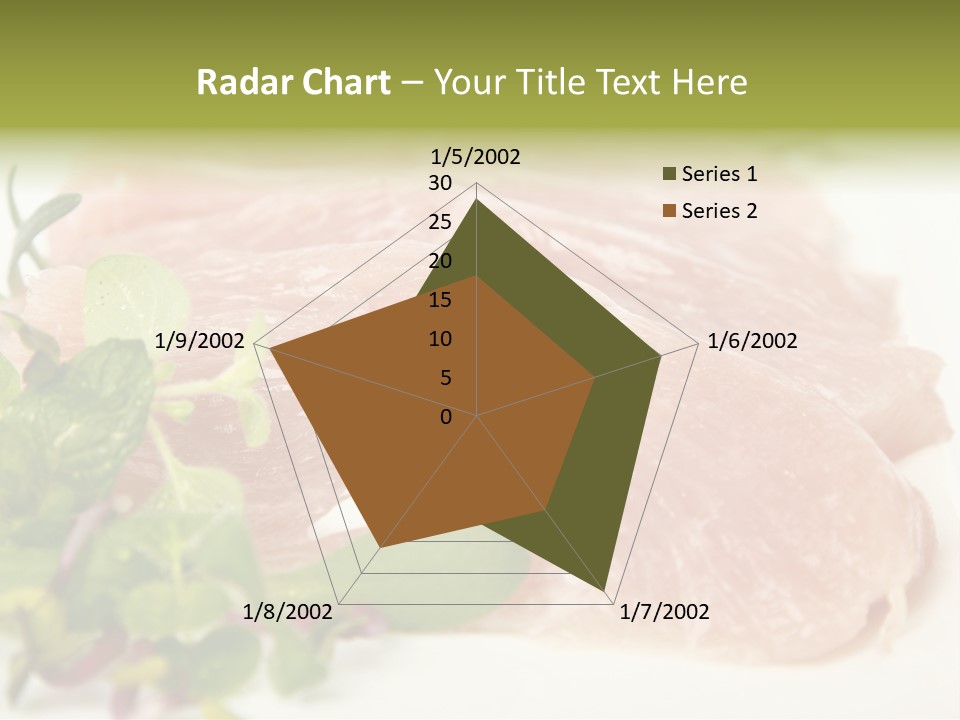 Turkey Steaks PowerPoint Template