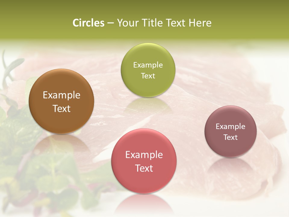 Turkey Steaks PowerPoint Template