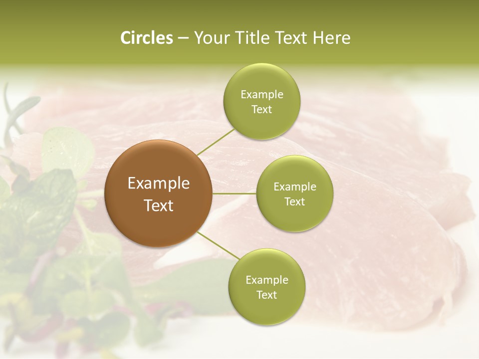 Turkey Steaks PowerPoint Template