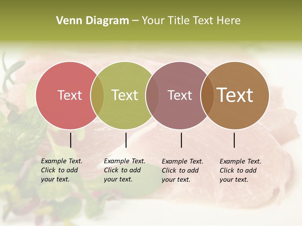 Turkey Steaks PowerPoint Template